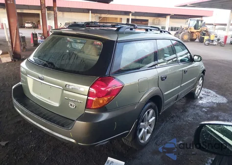 2007 Subaru Outback 2.5I from USA, damaged, VIN 4S4BP61C377337582